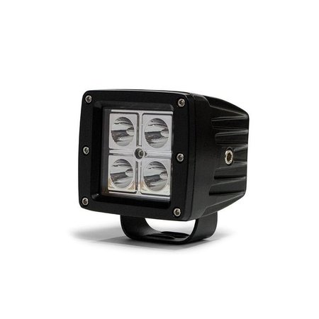 DV8 3 Square 20 Watts Flood Spot Light Beam 1540 Lumens Clear Polycarbonate Lens B3CE16W4W